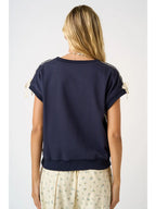 Lacy Sweatshirt Top