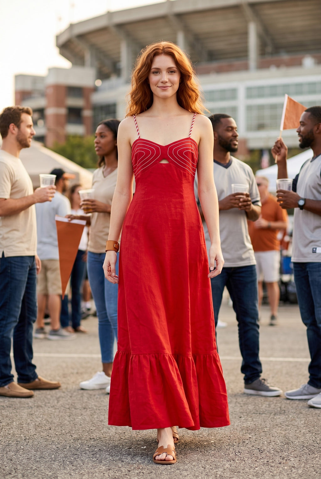 Deanna Corset Maxi Dress