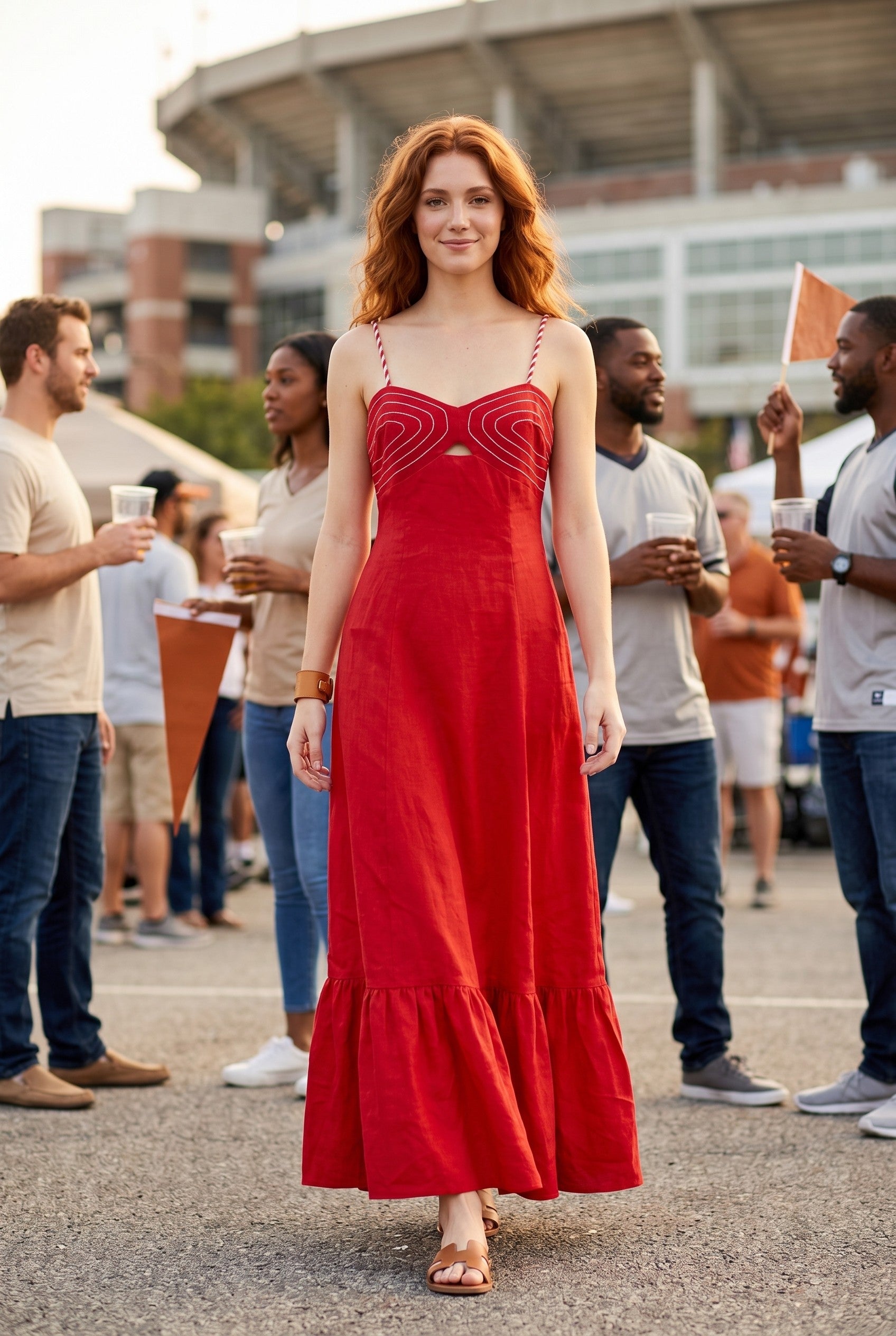 Deanna Corset Maxi Dress