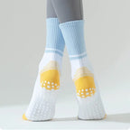 Pilates Striped Grip Socks