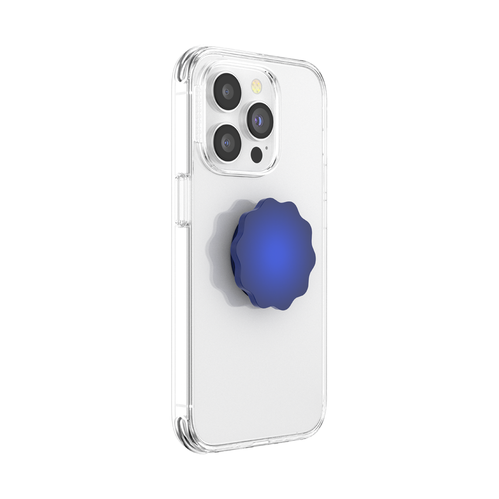 PopSockets Phone Grip - Molded Flower Cobalt