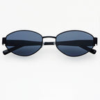 Soho Oval Sunglasses - Black
