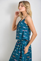 Paola Fish Print Cami