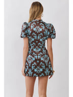 Celeste Ornamental Mini Dress