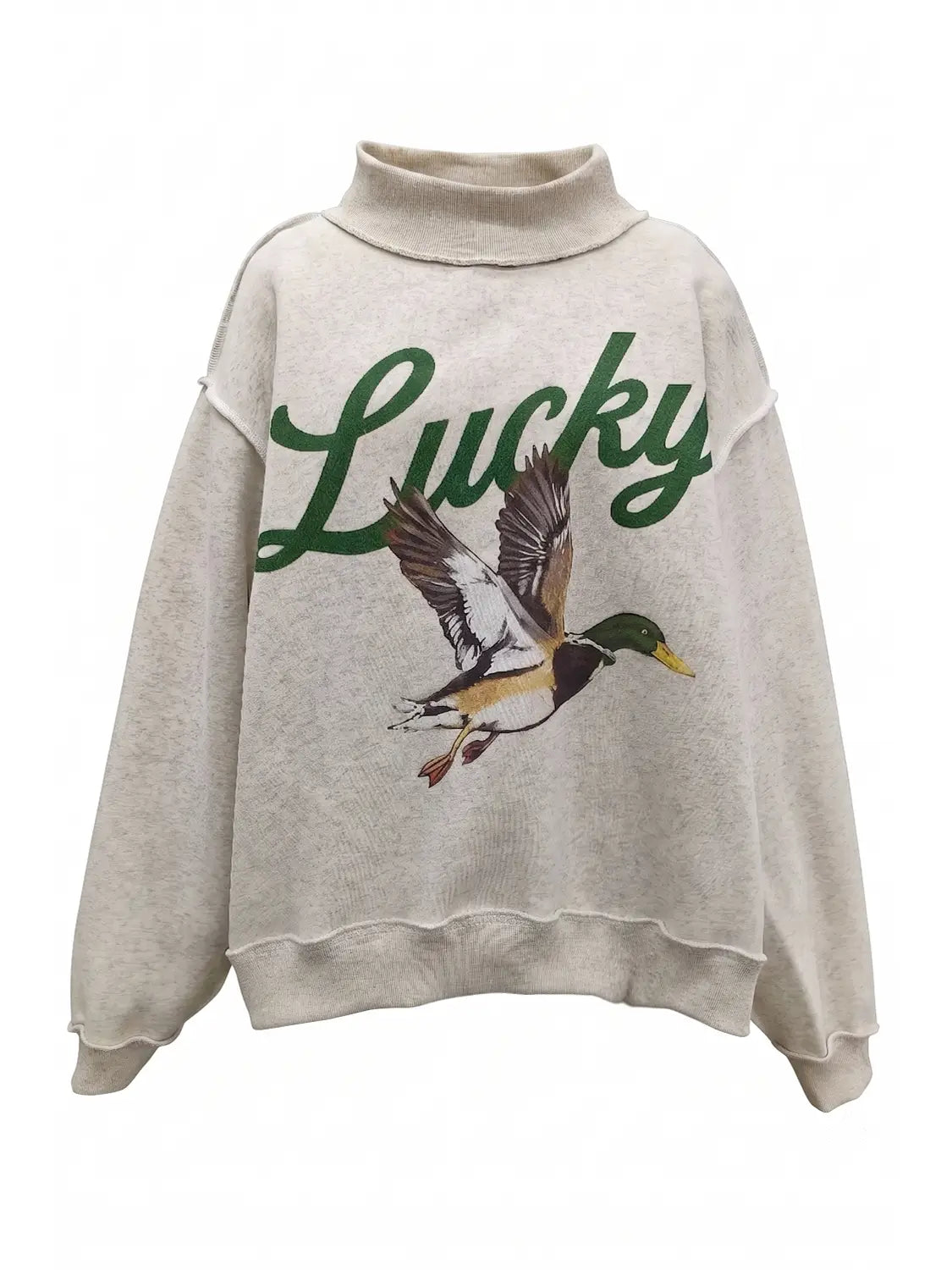 Lucky Mallard Mock Neck