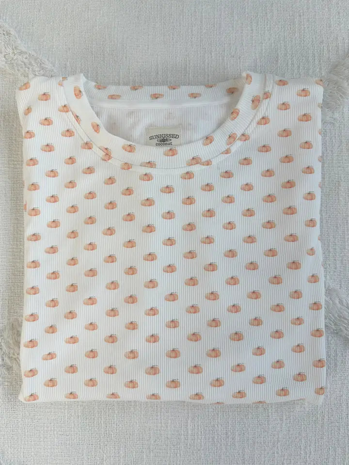 Pumpkin Pajama Top
