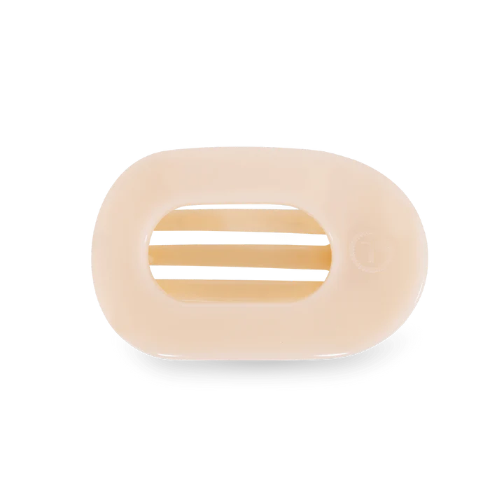 Teleties Small Flat Oval Clip