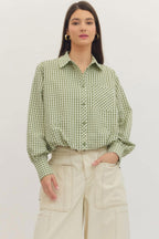 Lola Gingham Top