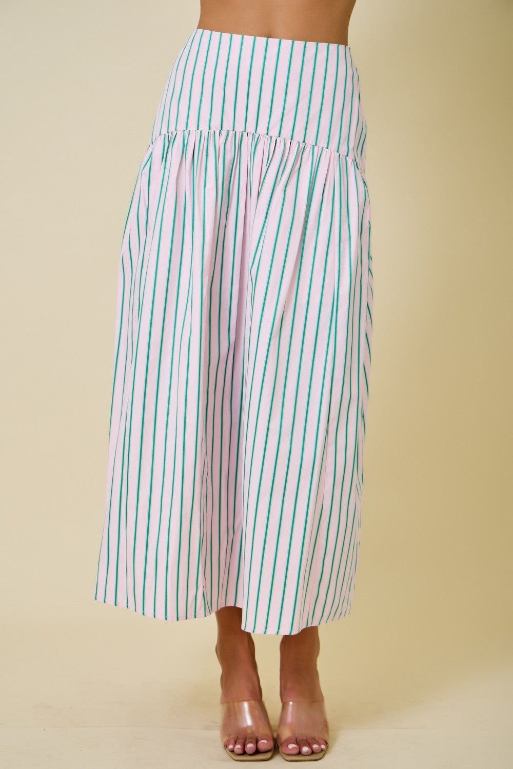 Marlow Striped Maxi Skirt