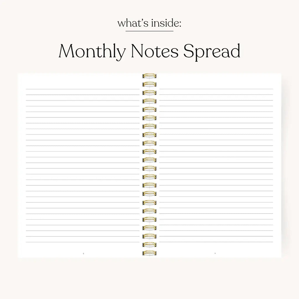 Pink Trellis 2026 Yearly Planner
