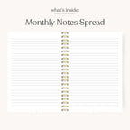Pink Trellis 2026 Yearly Planner