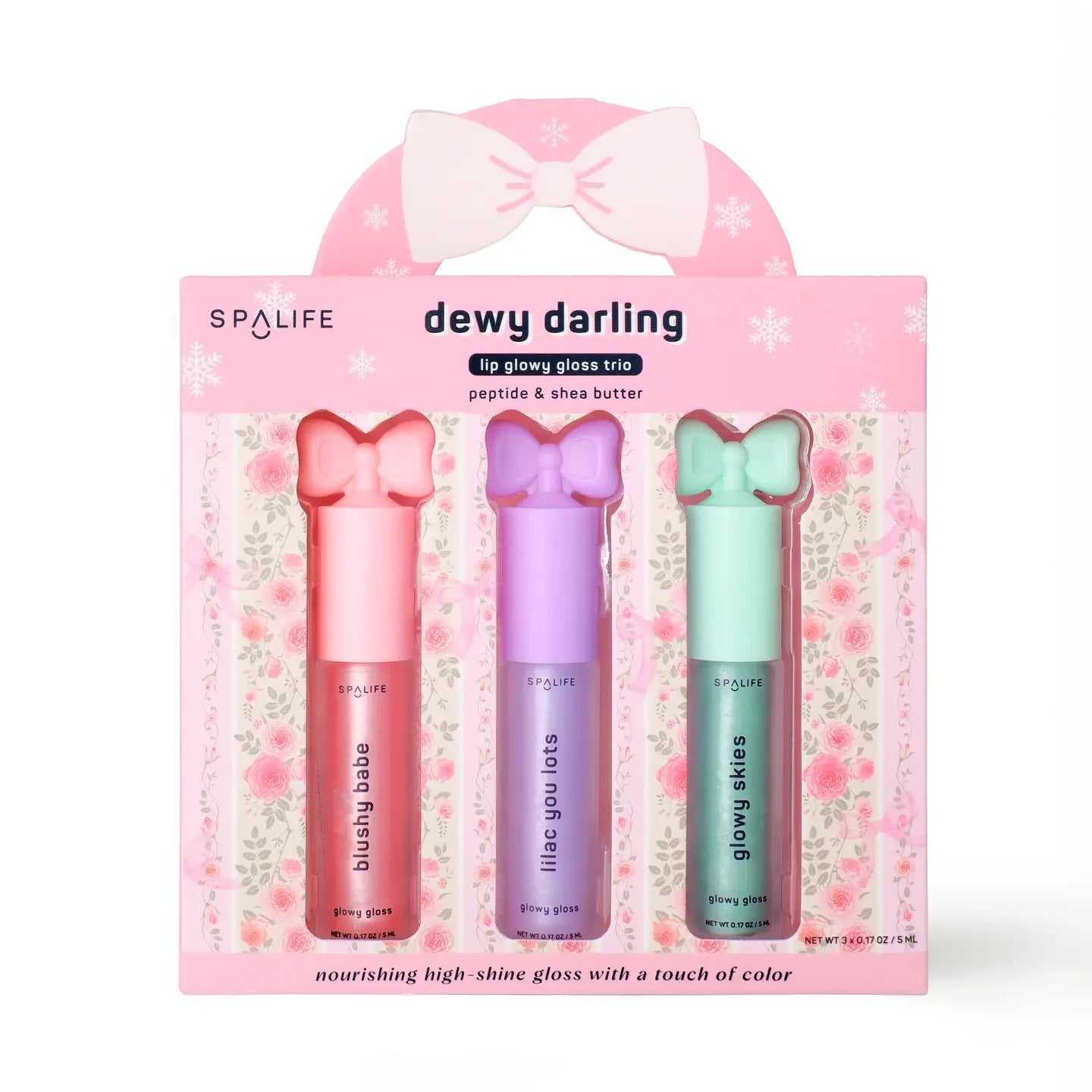 Christmas Holiday Dewy Darlin' Lip Gloss Trio Gift