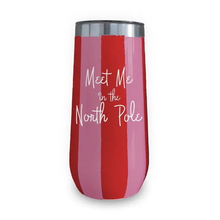 Insulated Champagne Tumbler - Meet Me