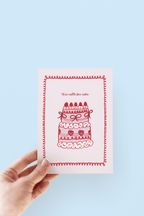 This Calls for Cake Coquette Greeting Card