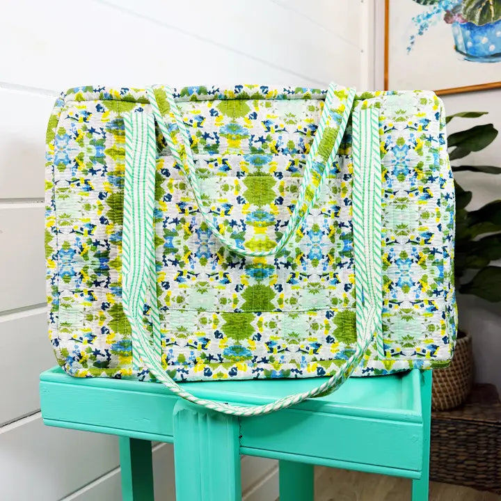 Folklore Quilted Overnight Bag