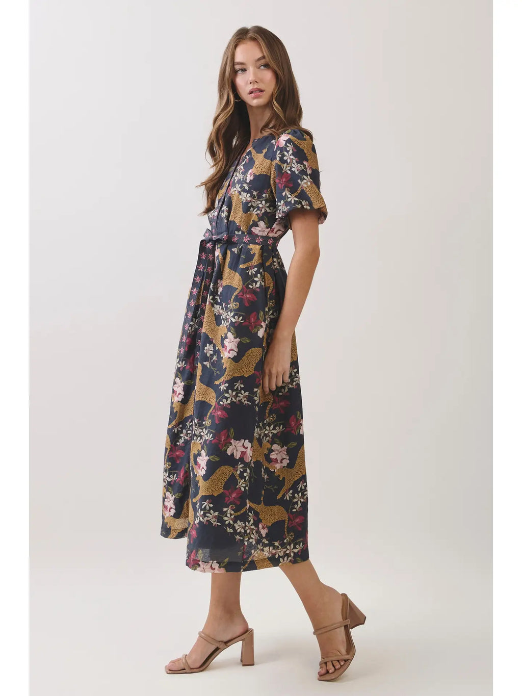 Into the Wild Midi Dress