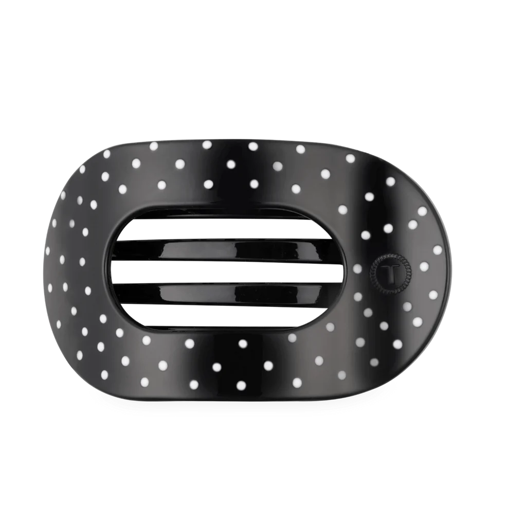 Large Flat Round Hair Clip