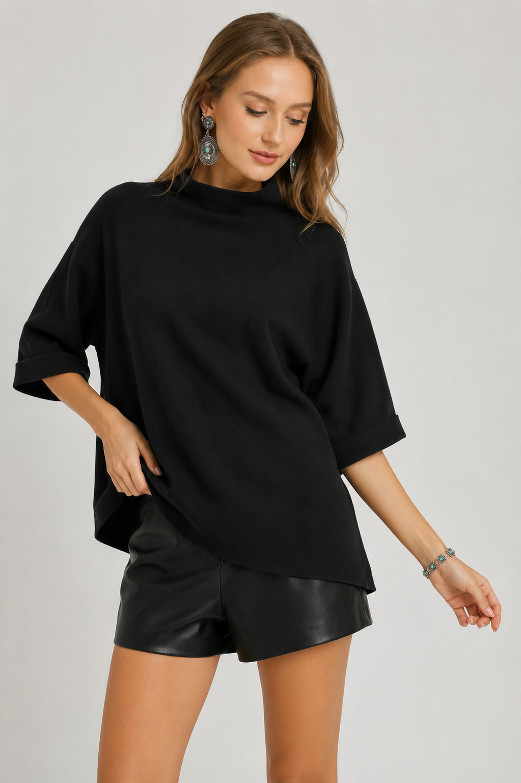 Alice Draped Edge Top
