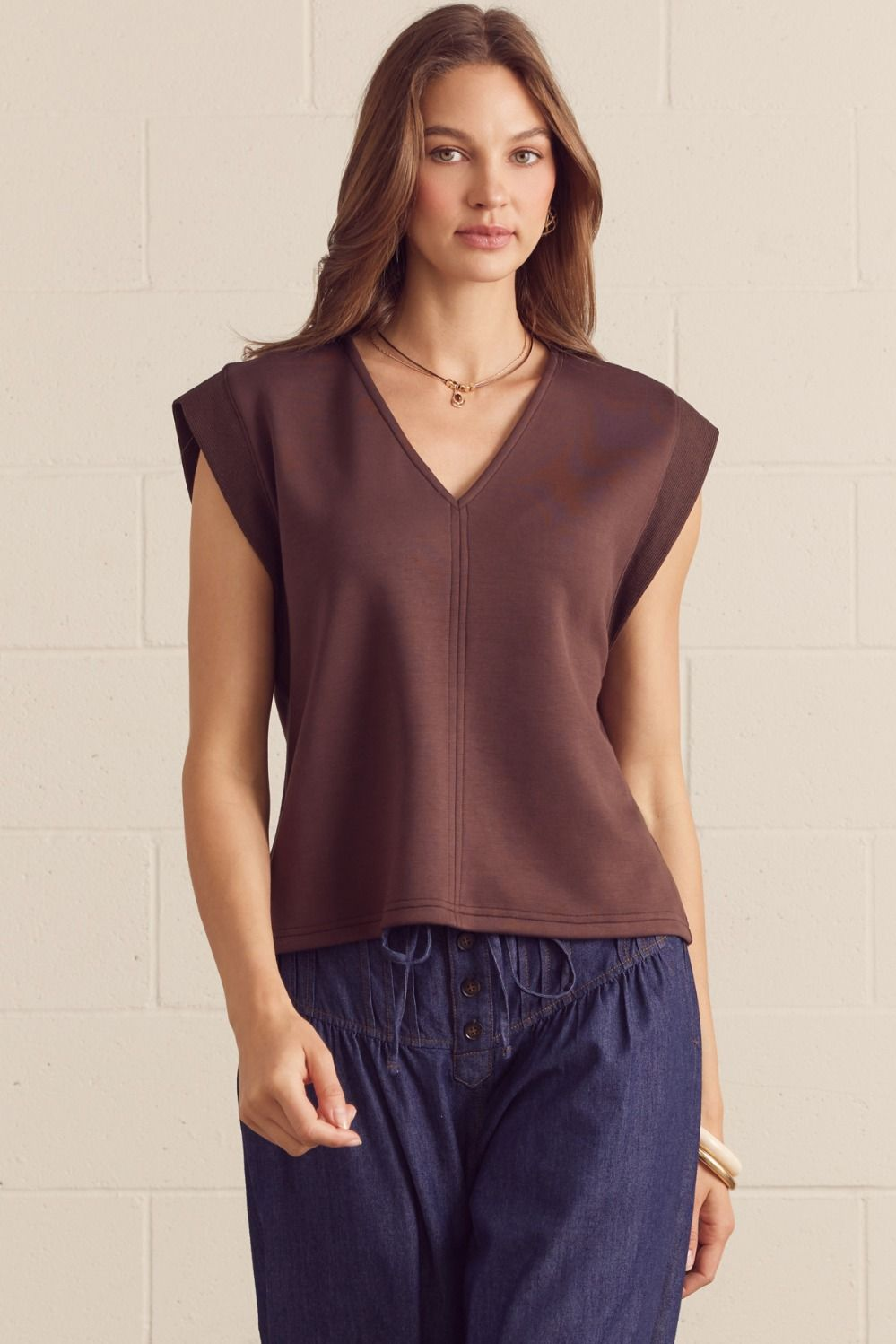 Everyday V Neck Classic Top