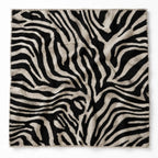 Cozy Zebra Oversized Square Scarf