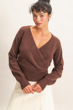 Eliza Everyday Wrap Sweater