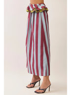 Autumn Stripe Maxi Skirt