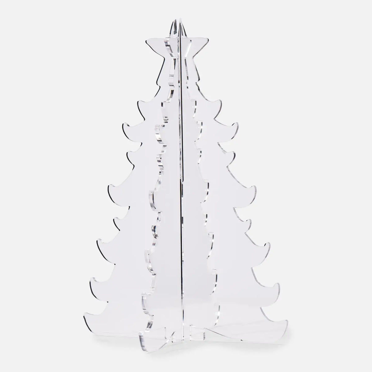 Clear Acrylic 3-D Display Tree