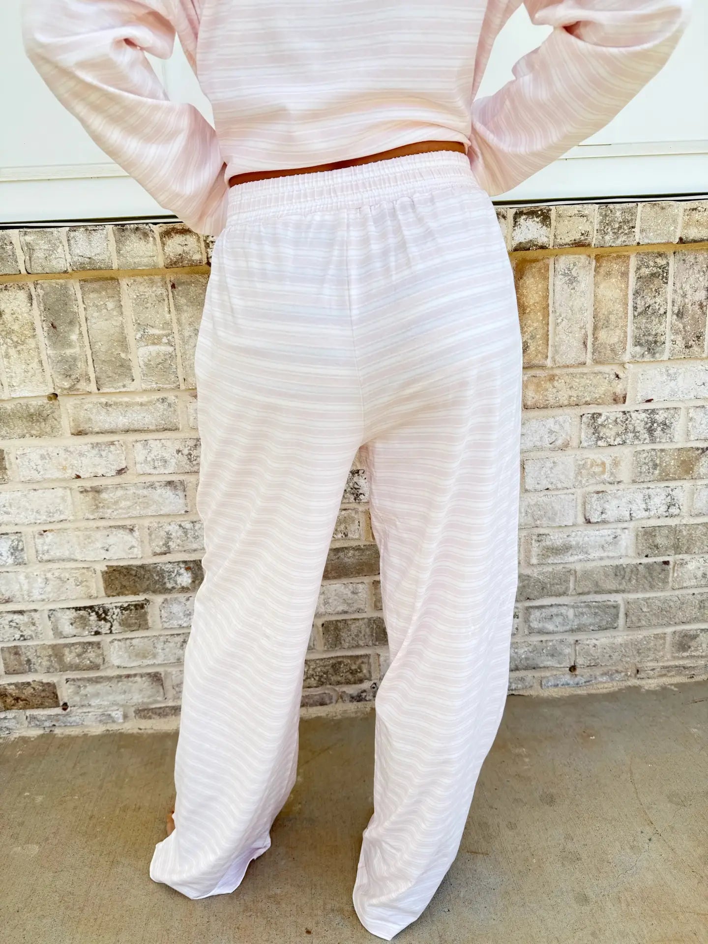 Billie Striped Loungewear Pants