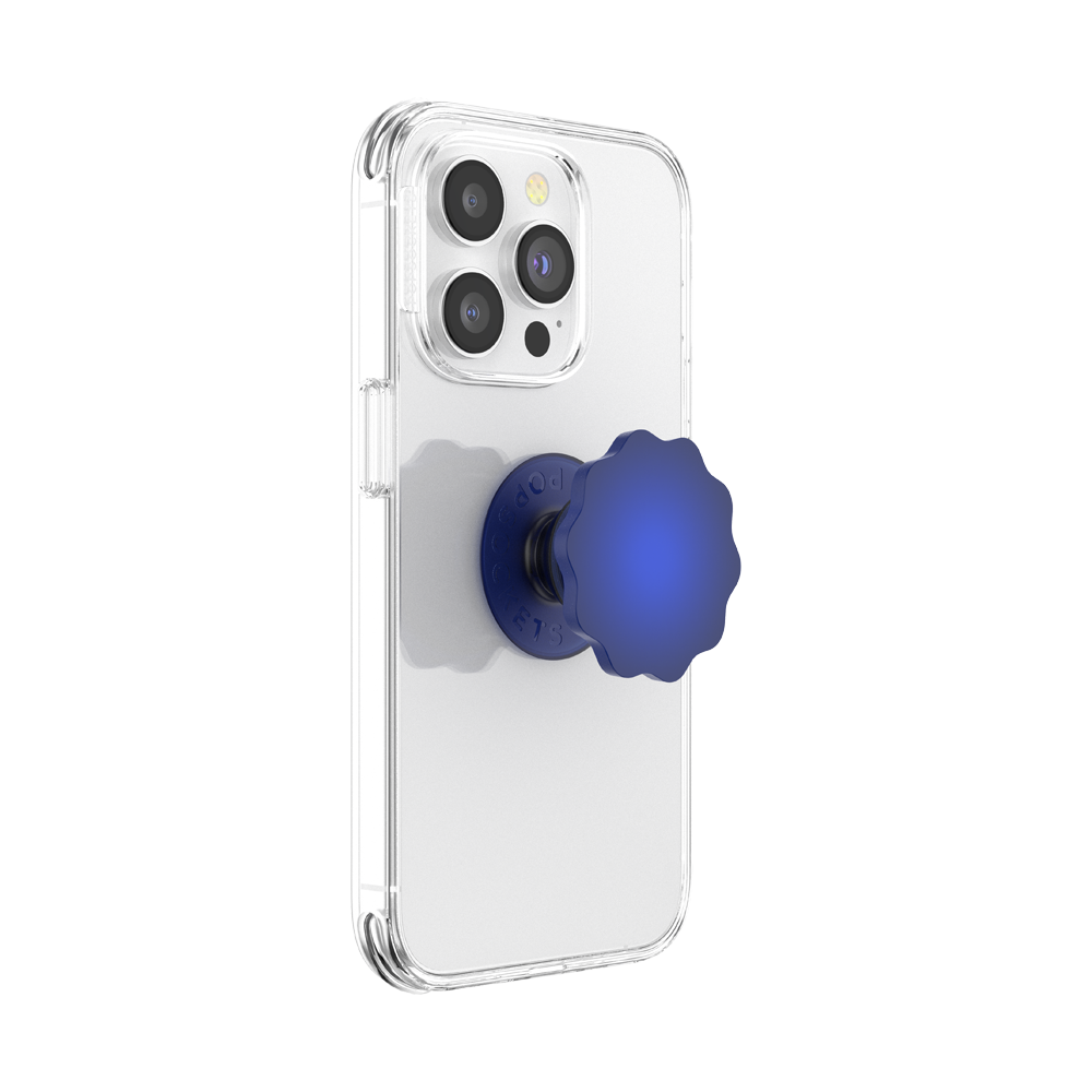 PopSockets Phone Grip - Molded Flower Cobalt