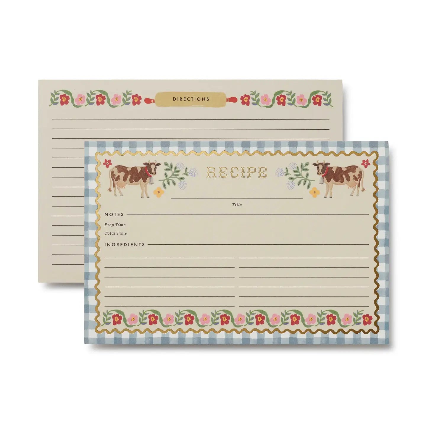Pack of 12 Recipe Cards