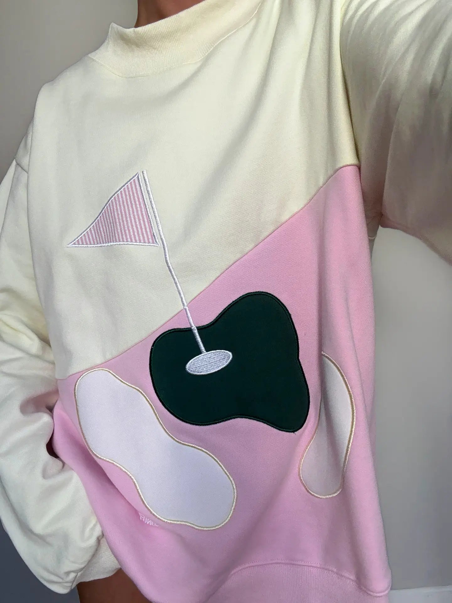 Golfing On the Green Mock Neck