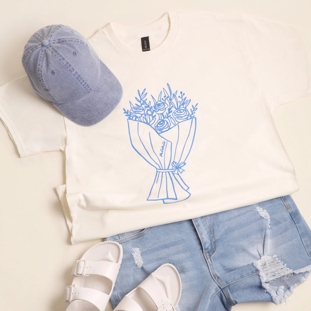 Floral Bouquet Mama Graphic Shirt