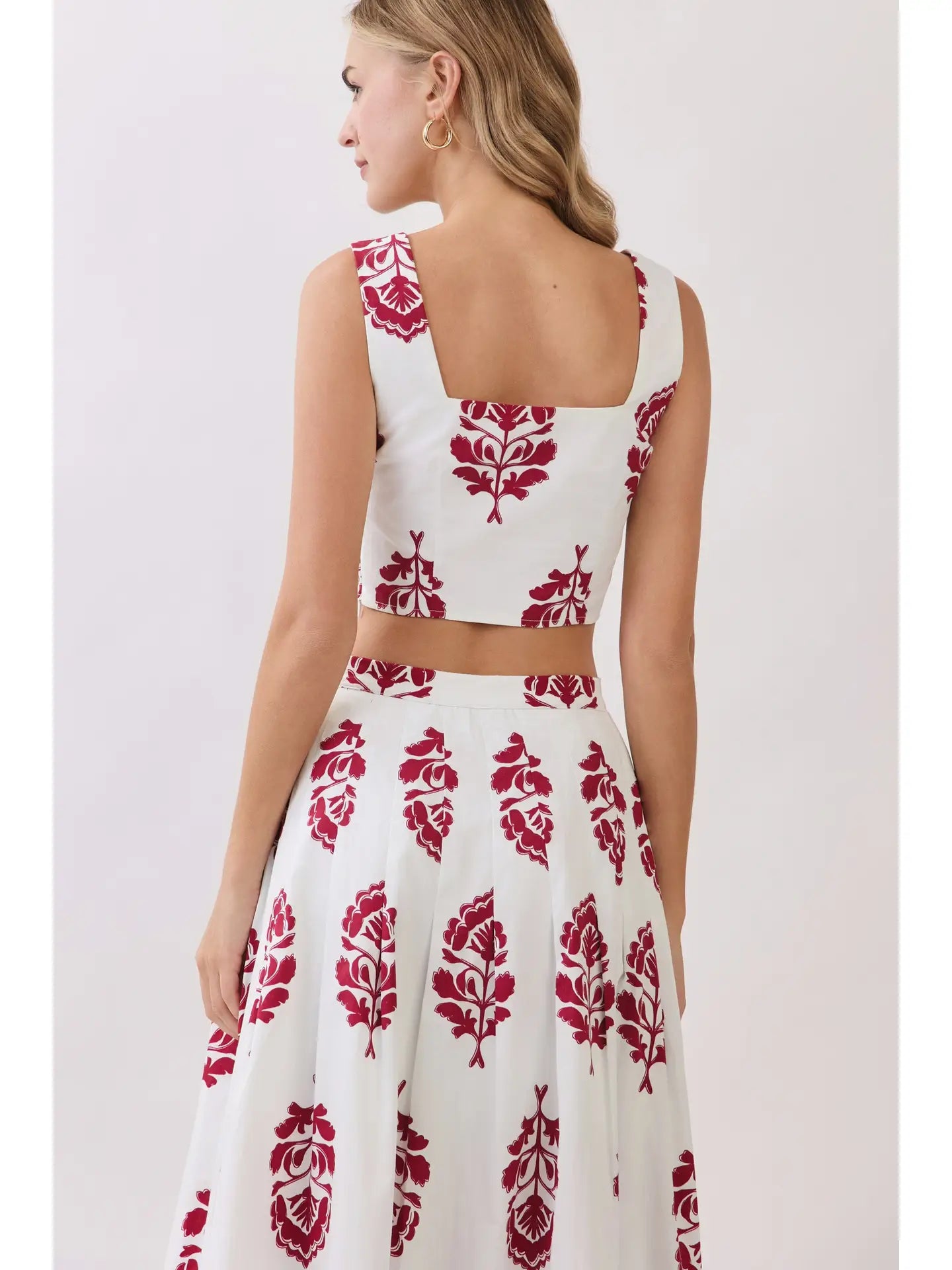 Marin Floral Sleeveless Top
