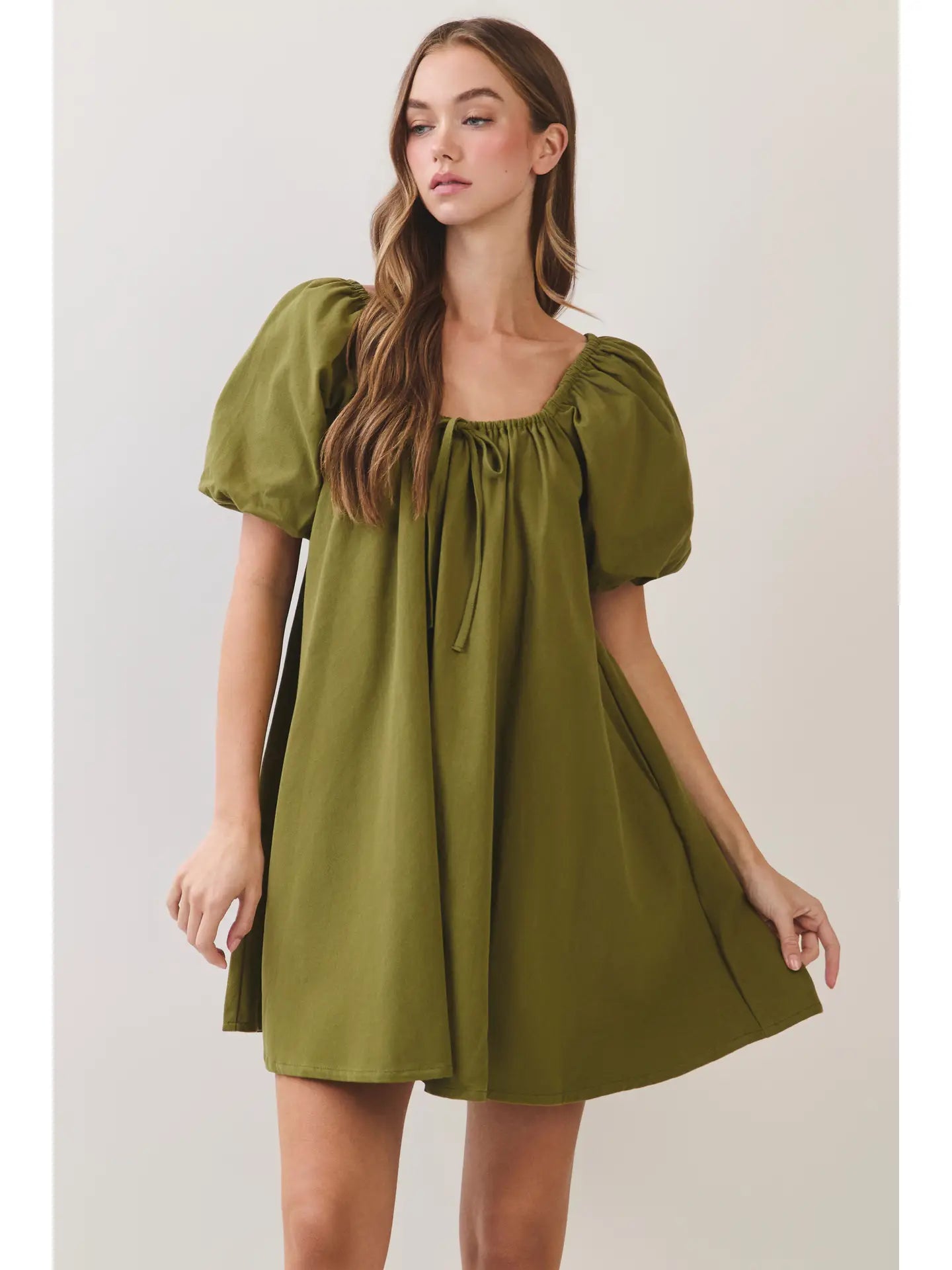 Meredith Babydoll Mini Dress