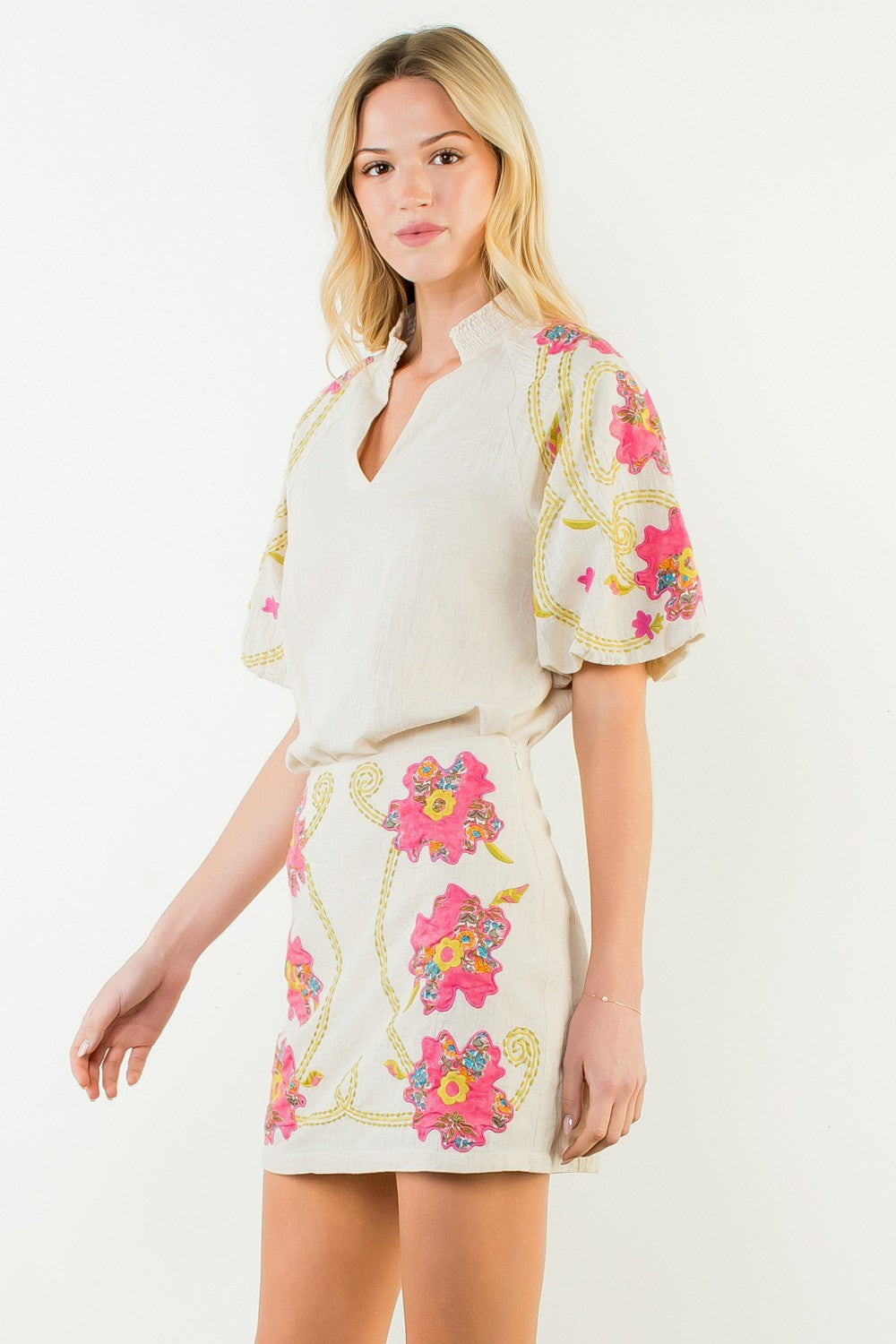 Vivienne Bubble Sleeve Top