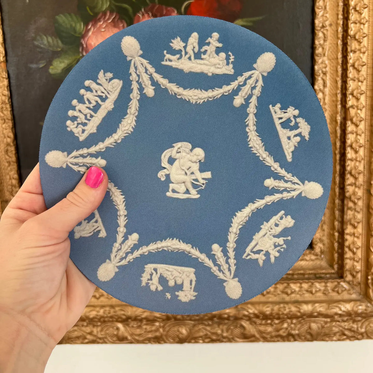 China Plate Grandmillennial Mousepad