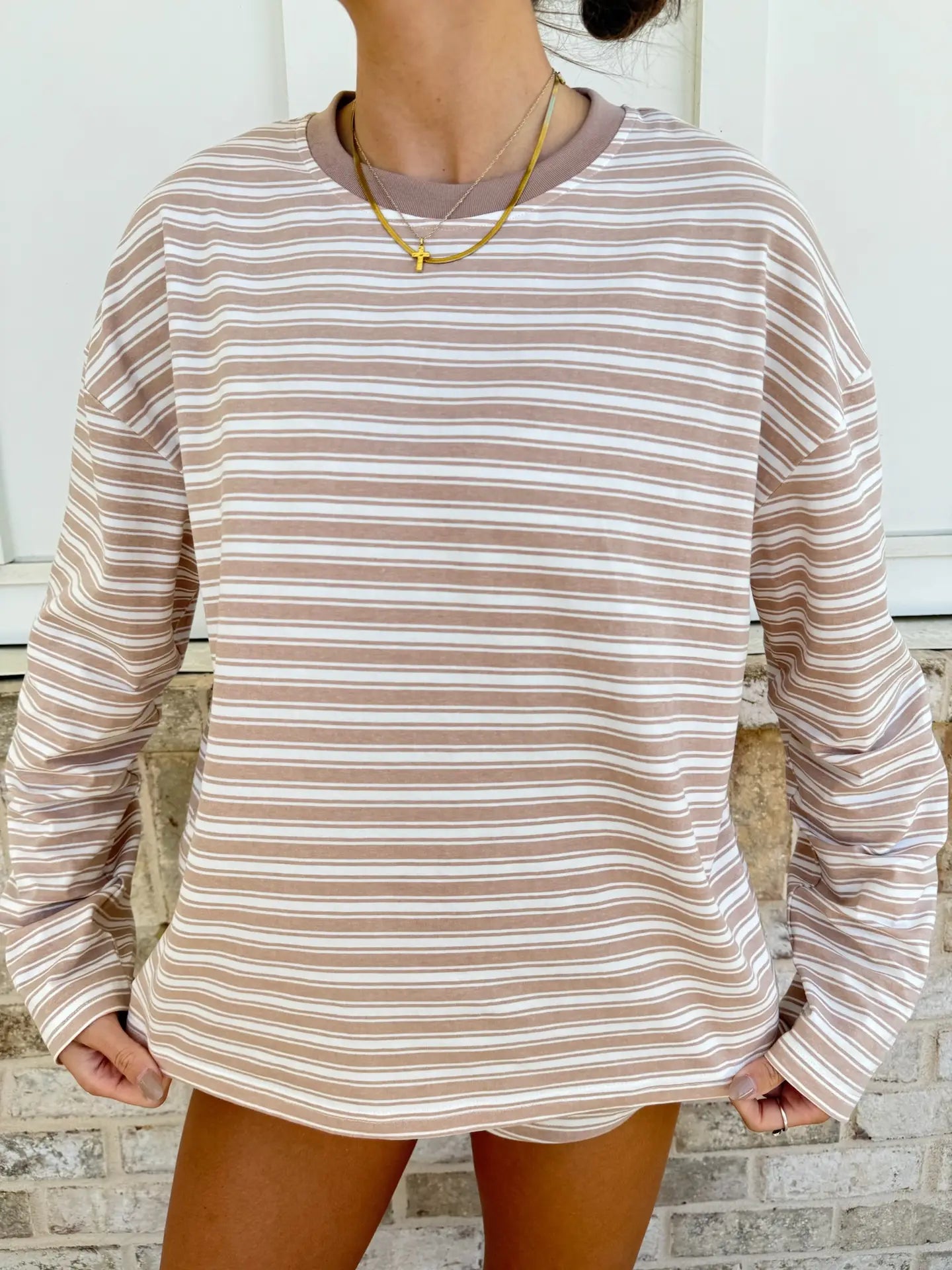 Billie Striped Long Sleeve Top