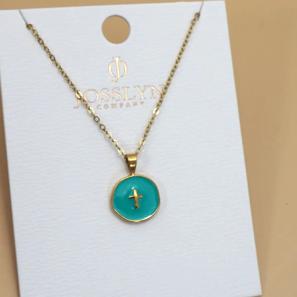 Noelle Cross Pendant Necklace