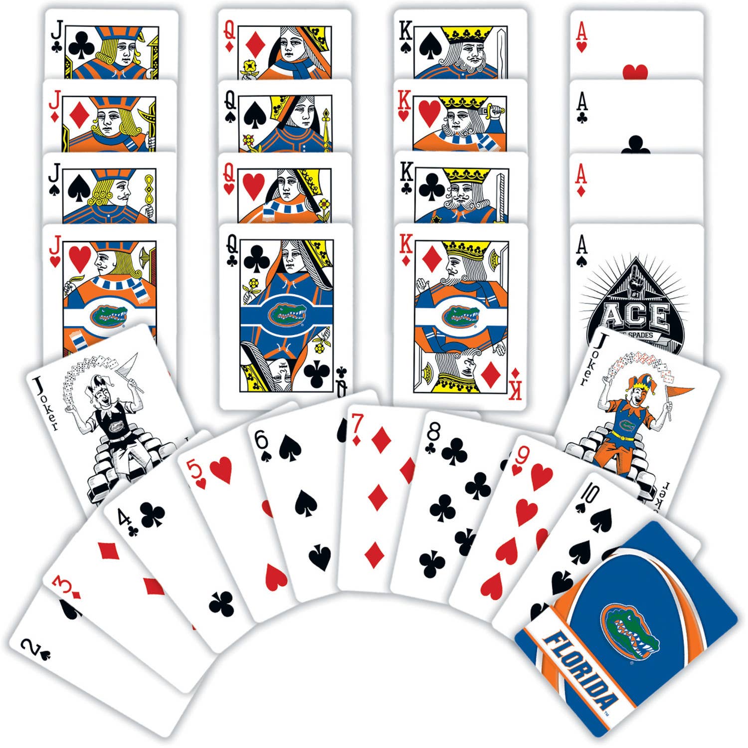 Florida Gators Playing Cards