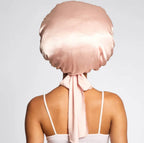 Adjustable Oversized Satin Bonnet