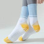 Pilates Striped Grip Socks