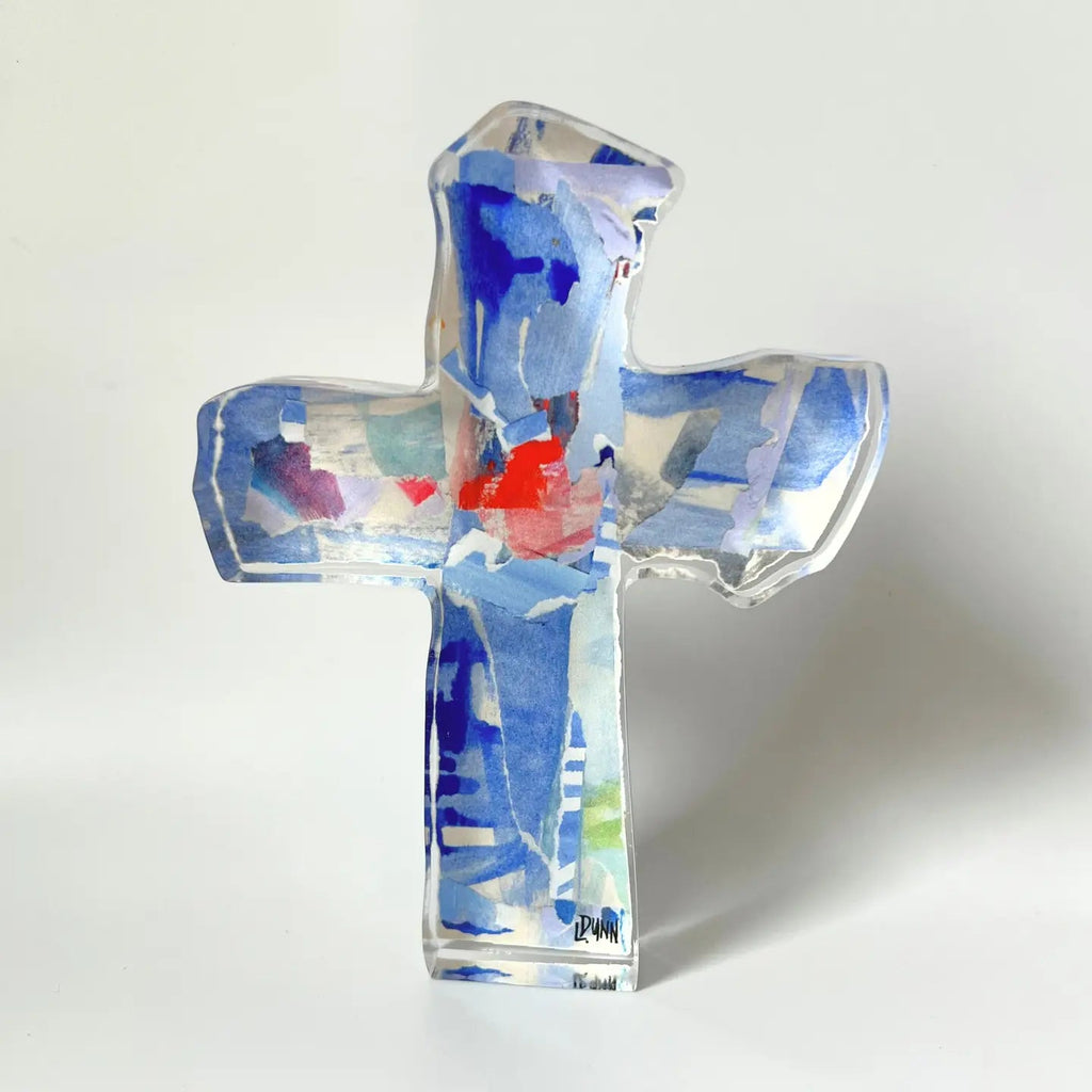 PREORDER Periwinkle Acrylic Cross