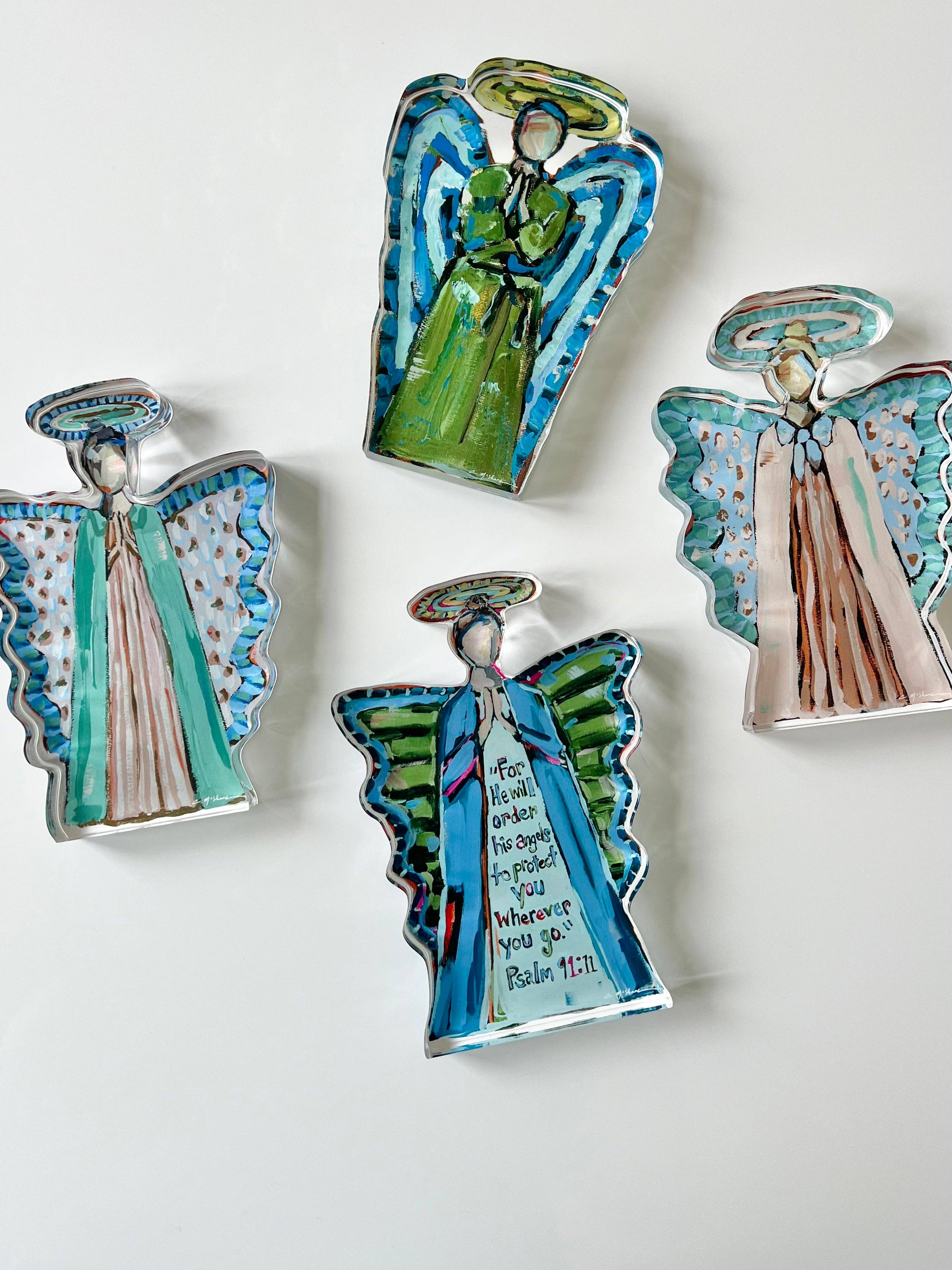 "Heavenly Angel II" acrylic shelfie