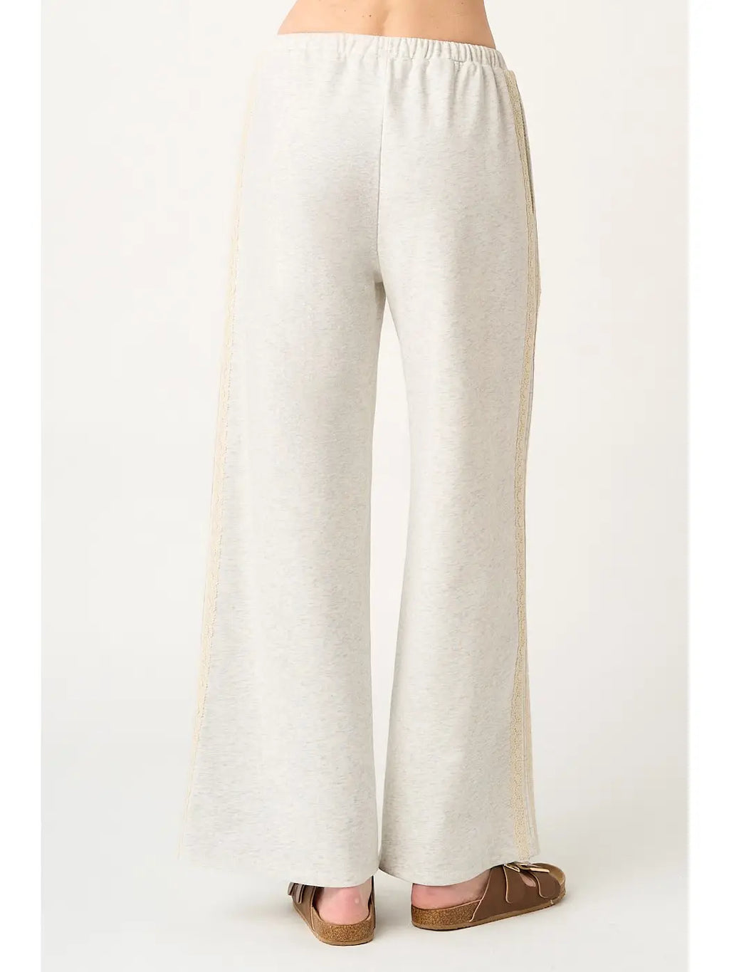 Lacy Elastic Sweatpants