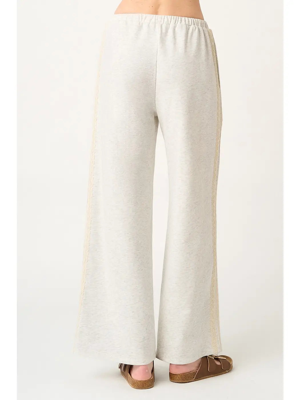 Lacy Elastic Sweatpants