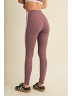 Side Contrast Block Legging