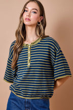 Kinsley Short Sleeve Knit Top