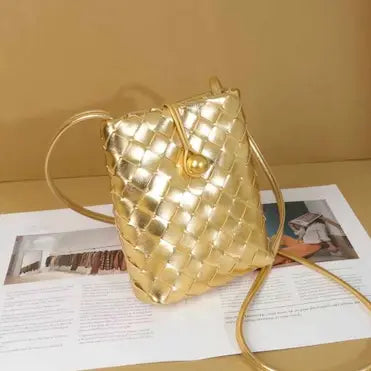 Small Woven Crossbody Bag