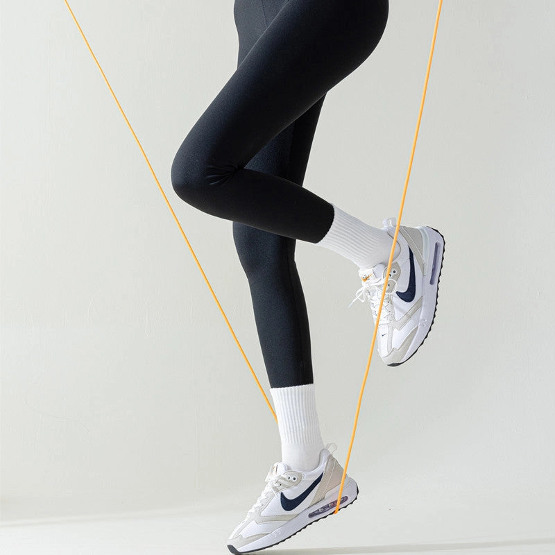 Solid Color Pilates Grip Socks