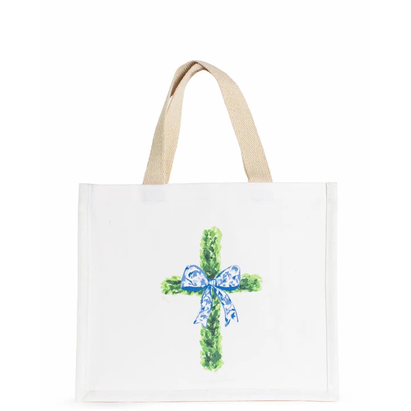 Boxwood Cross Gift Tote